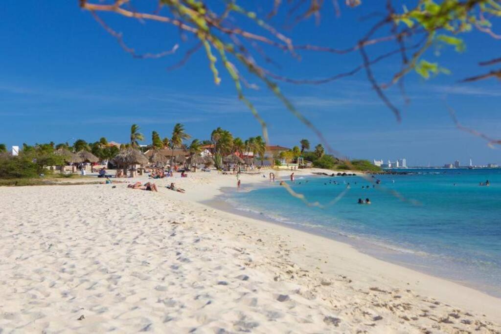 New! Cozy 1 Bedroom Condo- Gold Coast, Noord Aruba Palm Beach Exteriör bild